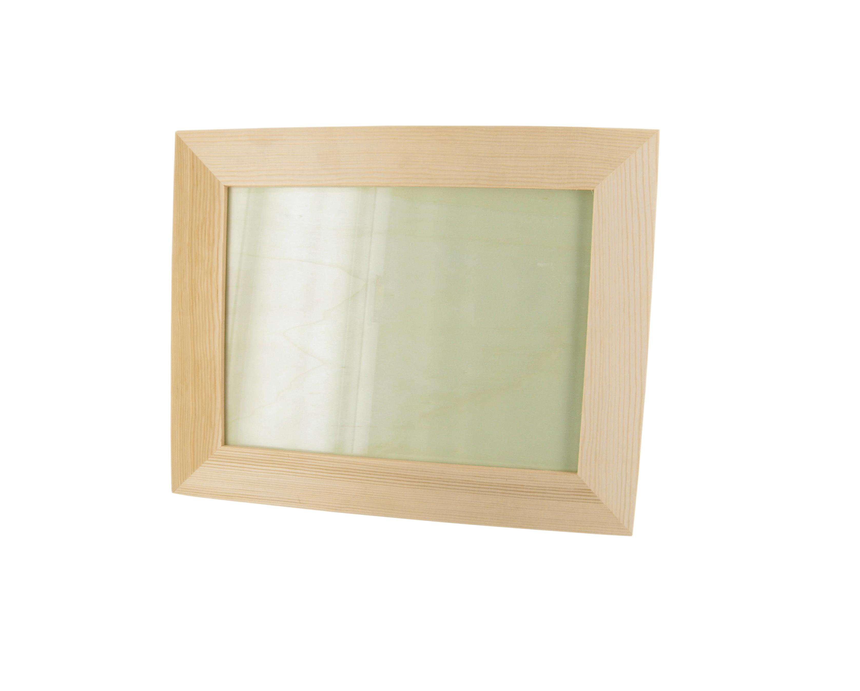 CADRE PHOTO BOIS VITRE POUR PHOTO 15 X 10. 23 X 18 CM