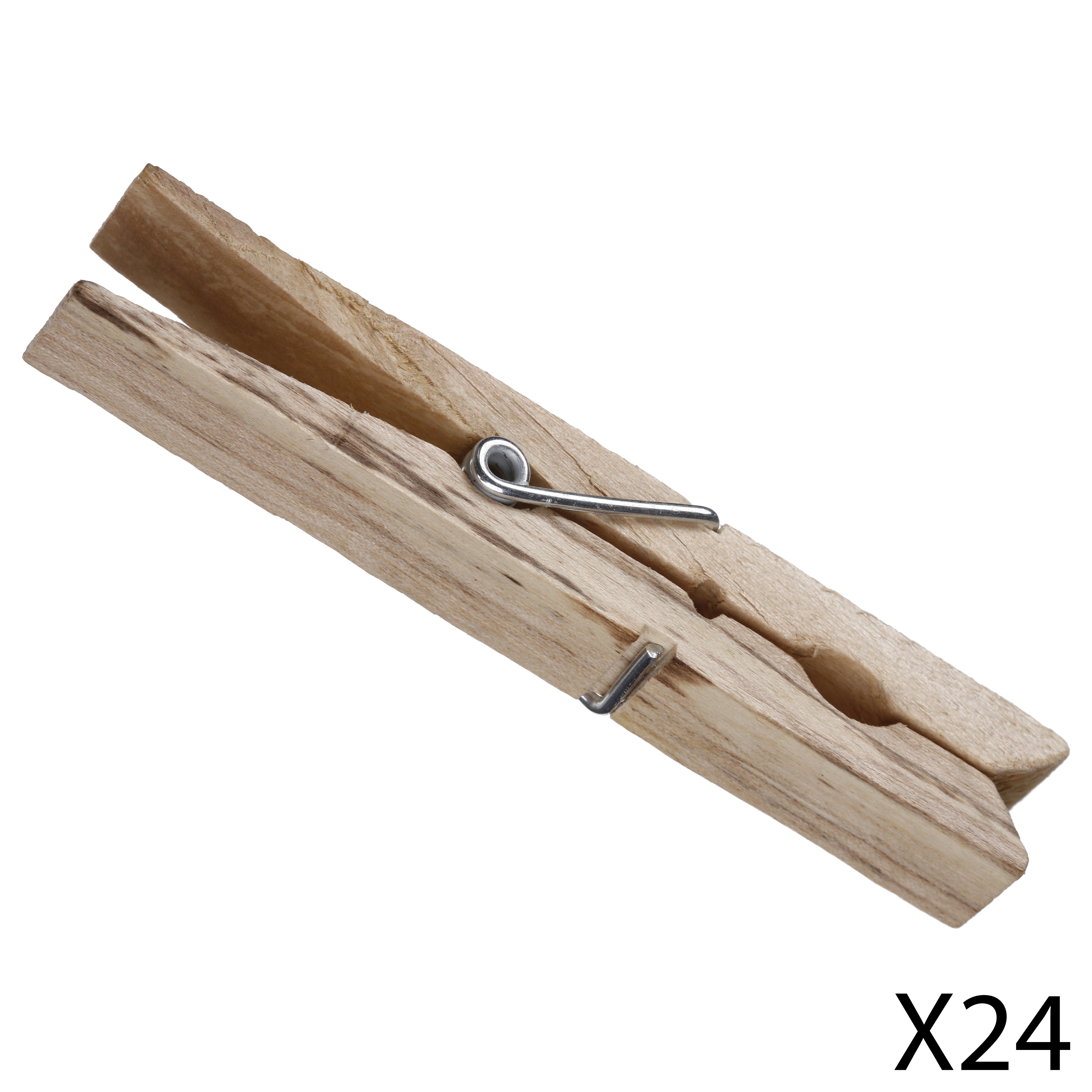 Pince à linge bois (x24)