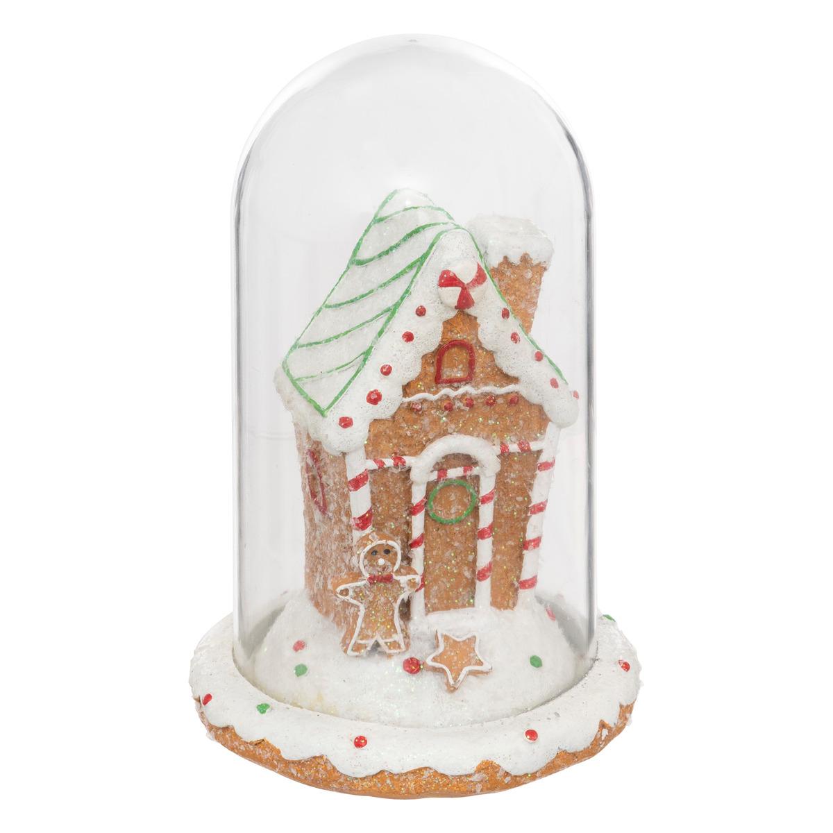 DECO PAIN EPICE RESINE CLOCHE 16CM