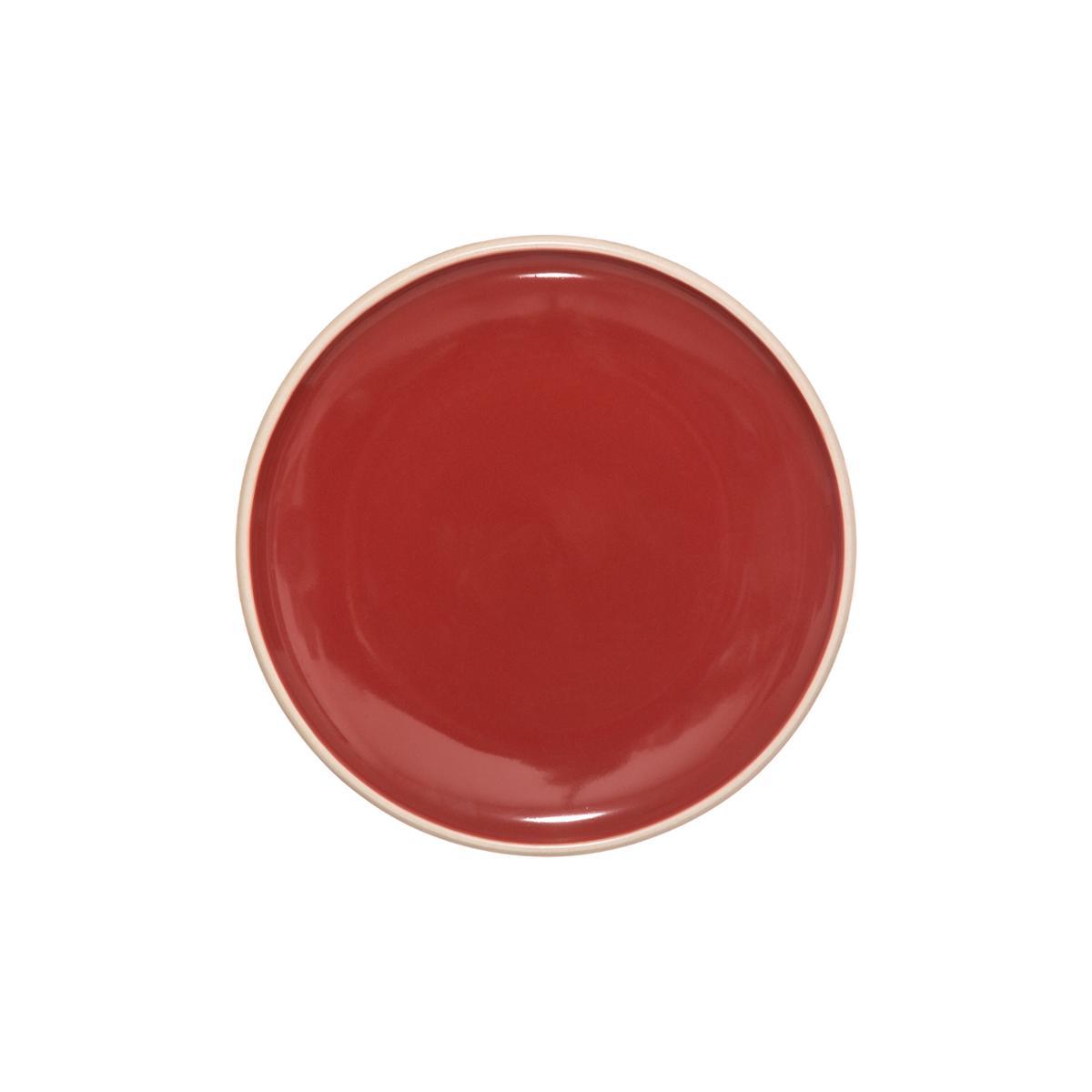 ASSIETTE DESS SOFIA ROUGE 20CM