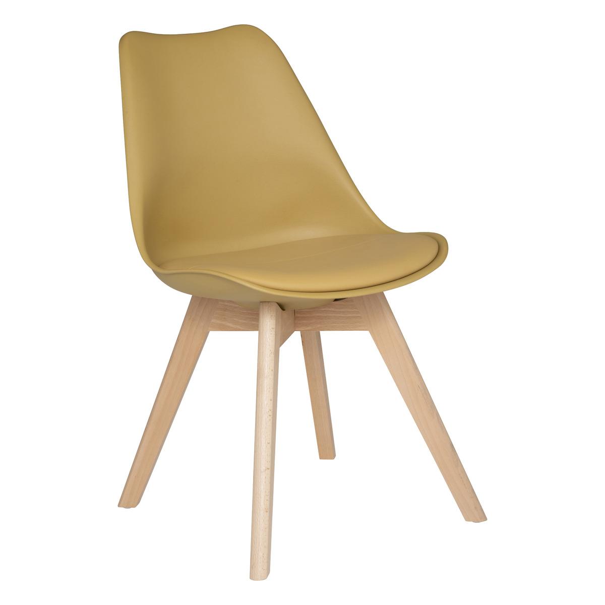 CHAISE DINER OCRE BAYA
