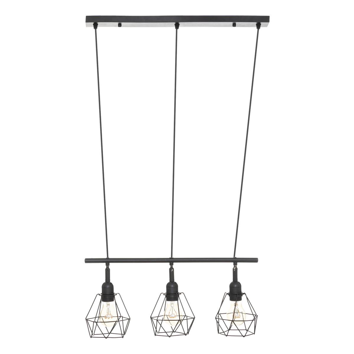 SUSPENSION X3 METAL FLAVE NOIR L.95CM