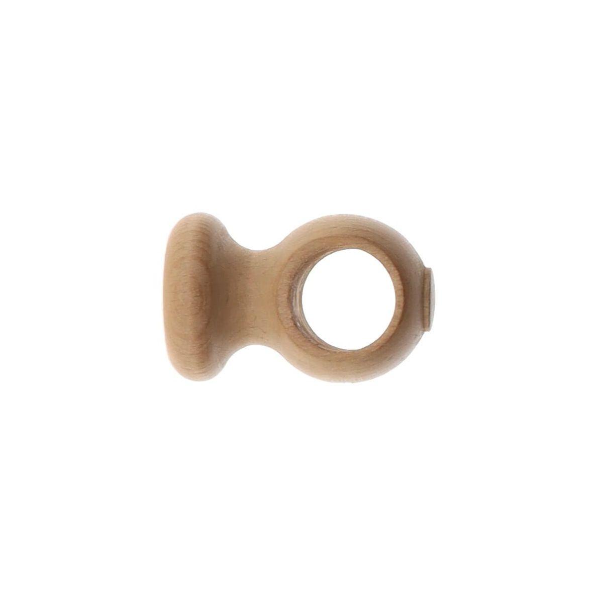 SUPPORT PLAFOND D.28CM NATUREL VERNIS X2PIECES