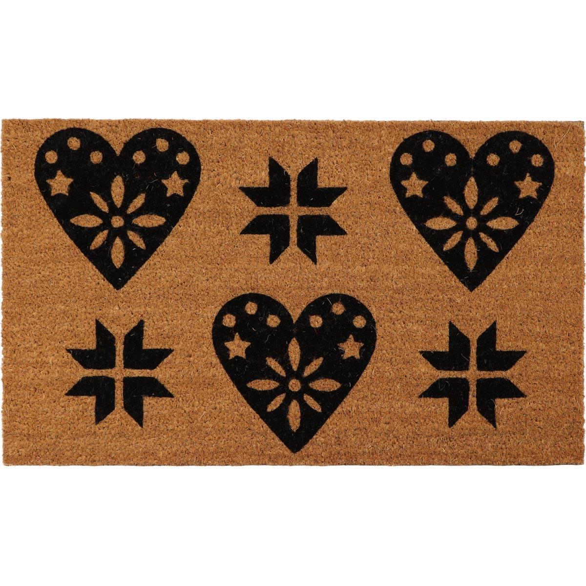 TAPIS IMPRIME 45X75CM COCO ETOILES