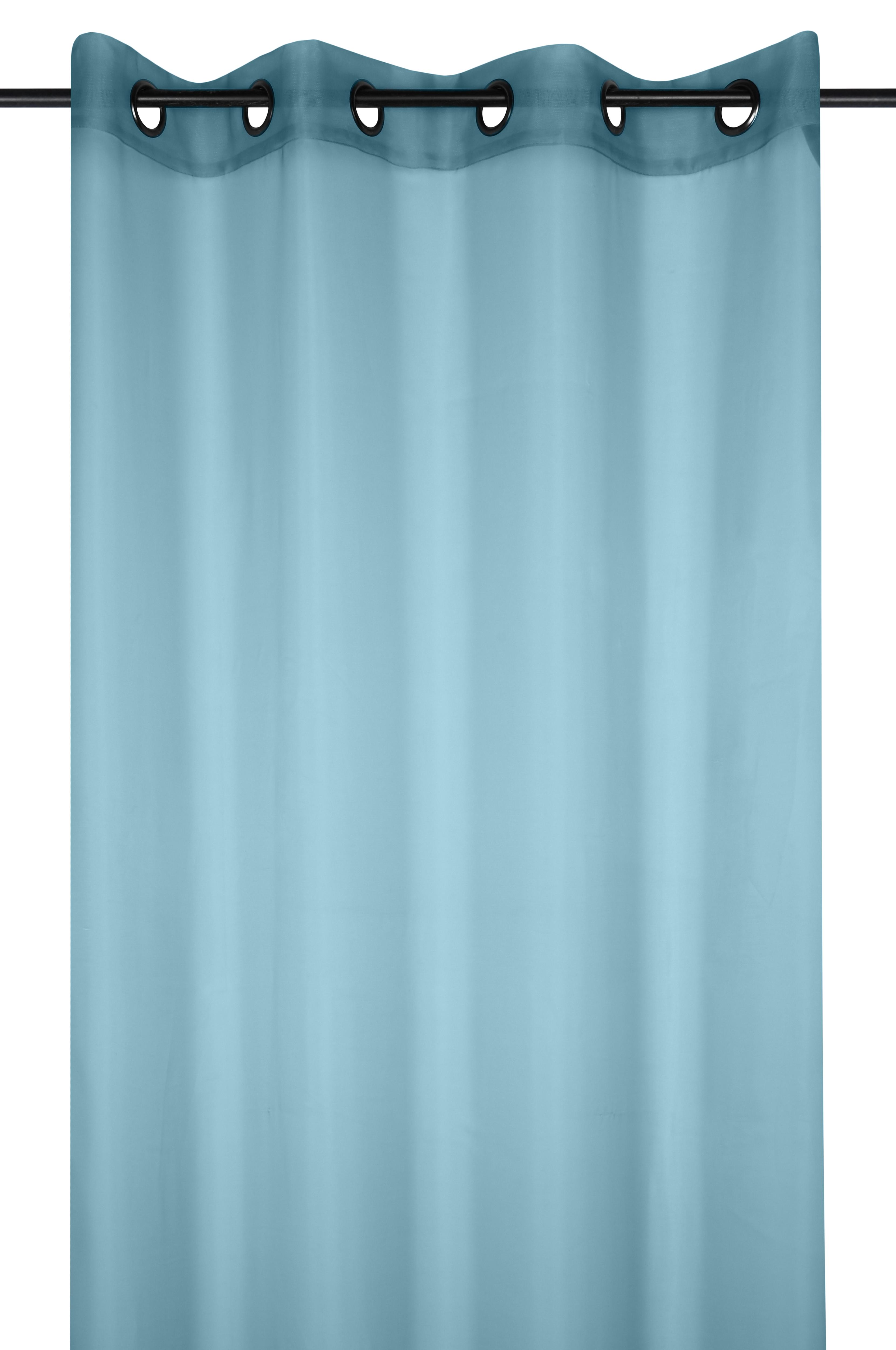 LISA VOILE 135X260CM PETROLE