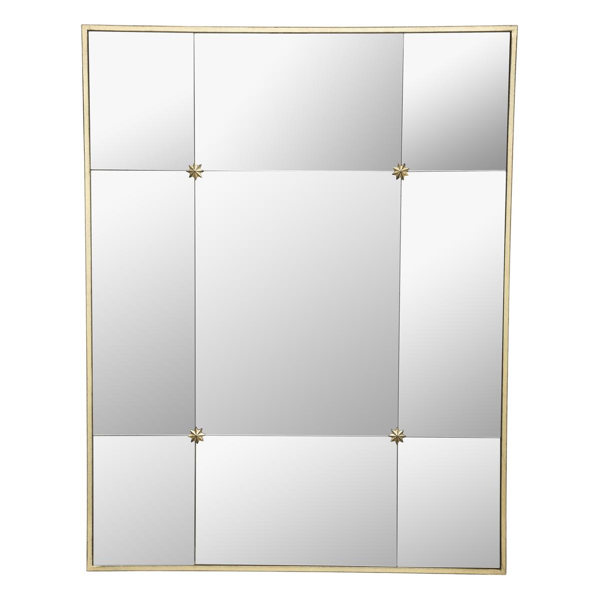 MIROIR METAL AMY D.70X90CM