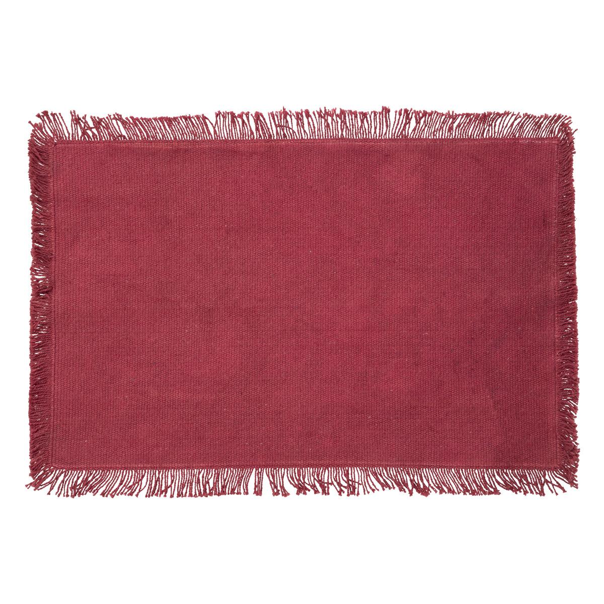 SET DE TABLE MAHA GRENAT 45X30CM