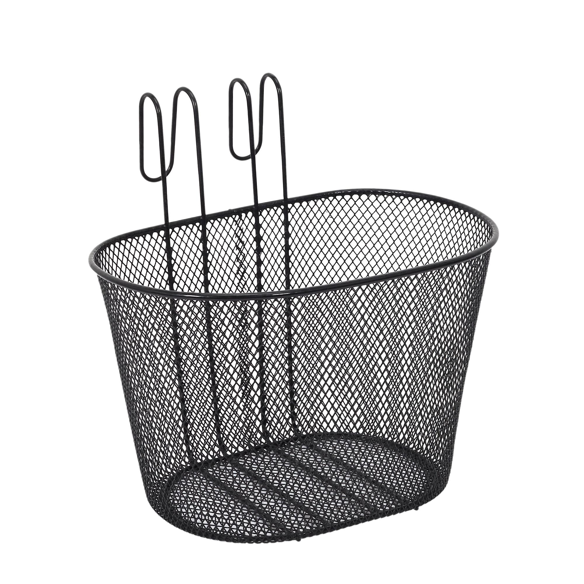 PANIER VELO METAL NOIR 10L