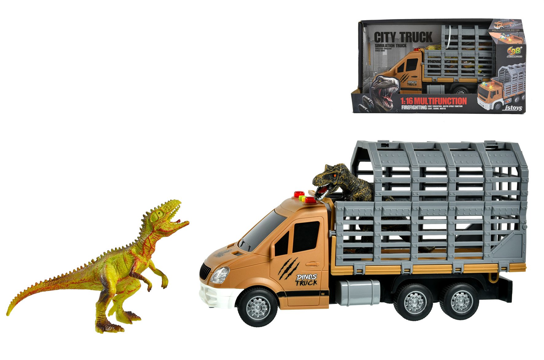 Dinosaures Jouets Camion Transport Transport Camion Jouets Avec