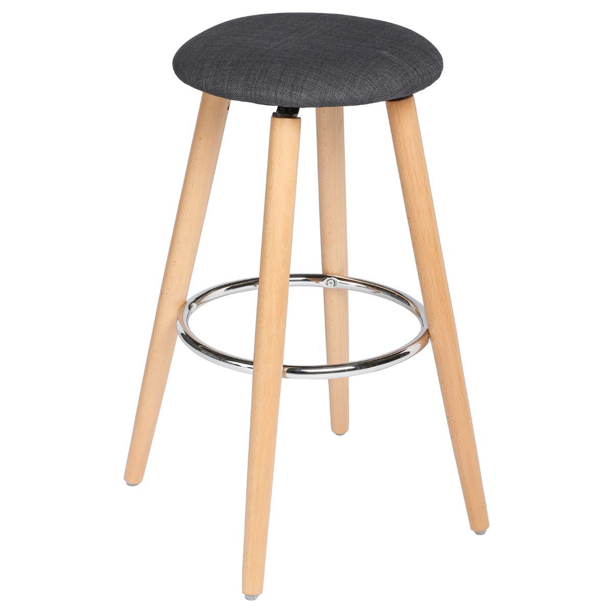 TABOURET BAR GRIS NAOR