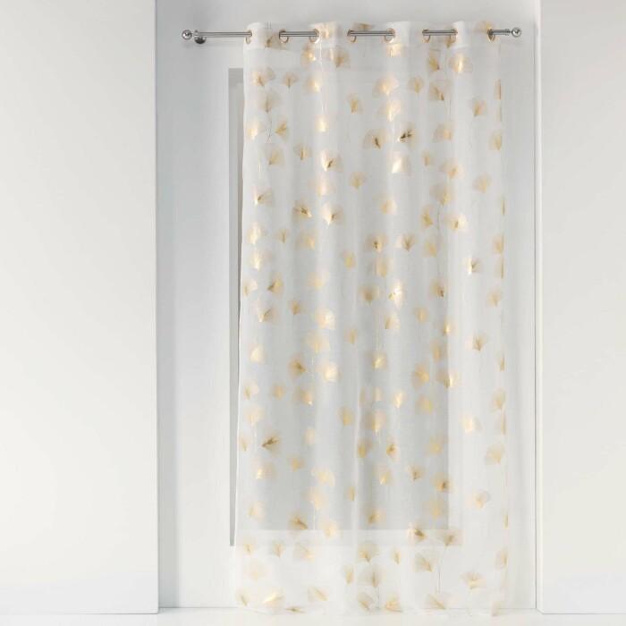 PANNEAU OEILLETS 140X240CM METALLISE GINK OR