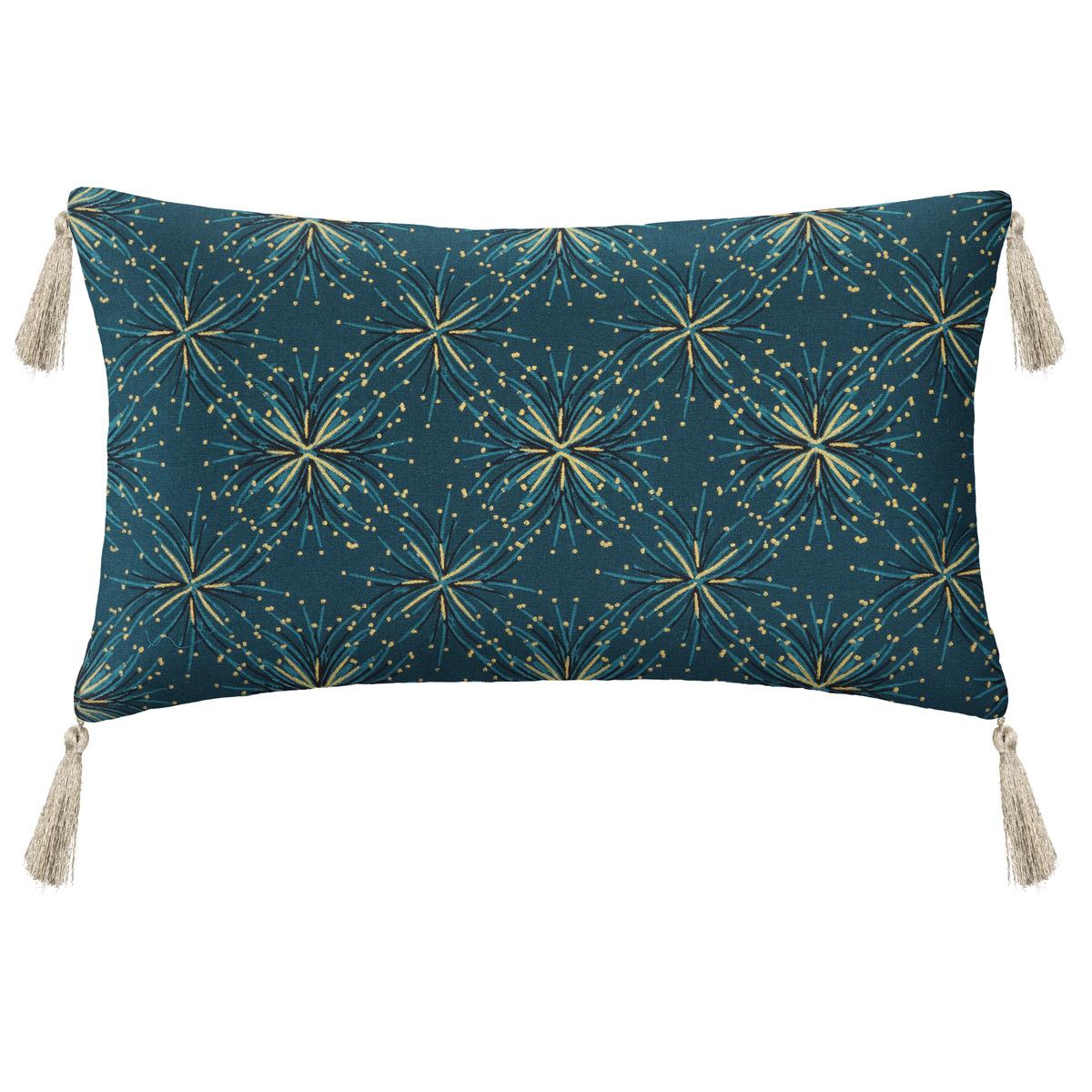 HOUSSE DE COUSSIN IMPRIME OR CANARD 30X50CM