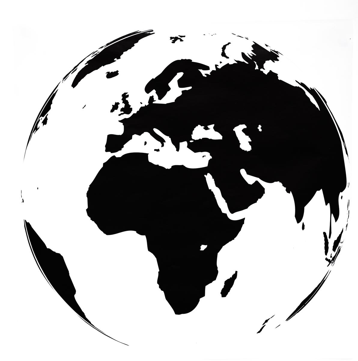 STICKER PLAT CARTE D.60X60CM