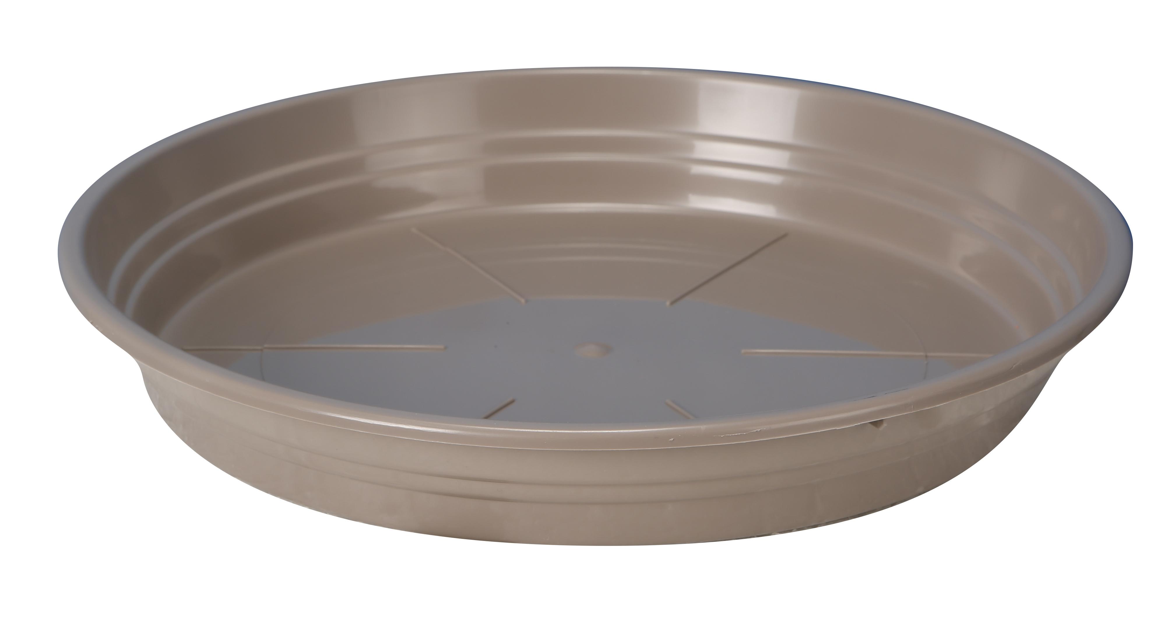 SOUCOUPE RESINE D 48CM TAUPE