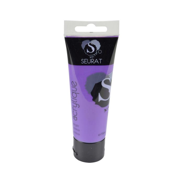 PEINTURE ACRYLIQUE TUBE 75ML PRUNE