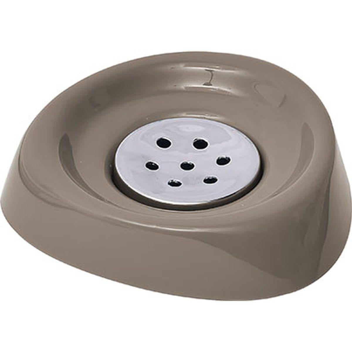 PORTE SAVON PP CONIQUE   TAUPE