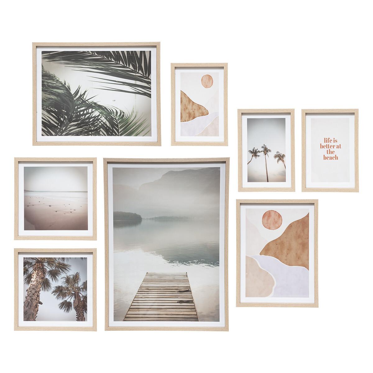 AFFICHE CADRE PAYSAGE X8PIECES