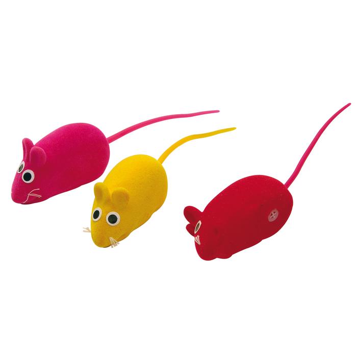 SOURIS VELOURS CHAT