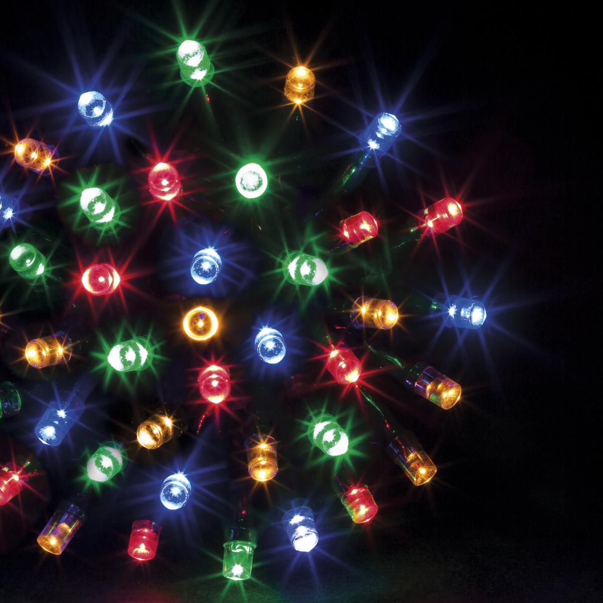 GUIRLANDE EXTERIEUR 500LEDS MULTICOLORE