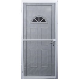 MOUSTIQUAIRE PORTE BATTANTE 100X220 CM NOIR