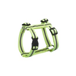 HARNAIS REGLABLE 25 A 35CM JAUNE REFLECHISSANT