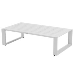TABLE BASSE RECTANGLE ALLURE BLANC