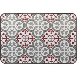 TAPIS IMPRIME 40X60CM POLYESTER PACO ROUGE
