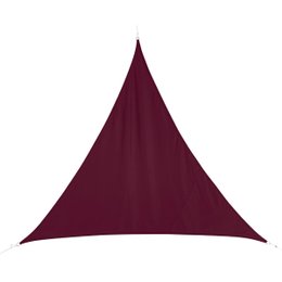 TOILE SOLAIRE CURACAO 4X4X4M BORDEAUX