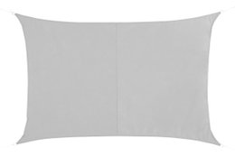 TOILE SOLAIRE CURACAO 2X3M BLANC
