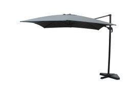 PARASOL DECENTRE CAYO 3X3M ARDOISE