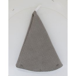 ESSUIE MAINS NID D ABEILLE MAYA 60CM COTON TAUPE BLANC