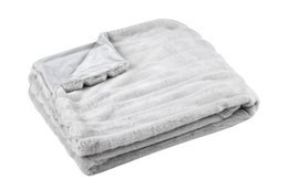 FLUFFY PLAID 130X160 CM PERLE