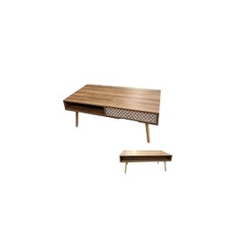 TABLE BASSE AVEC TIROIR ETHNICAL BOIS