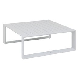TABLE BASSE ALLURE CARRE BLANC