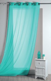 LISA VOILE 135X260 TURQUOISE