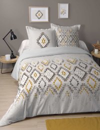 KILIM HOUSSE DE COUETTE 240X220CM ET 2 TAIES 63X63CM