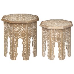 TABLE APPOINT SHIBA D.54X54CM