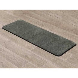 TAPIS MICROFIBRE DOUBLE VASQUE 45X120CM KAKI