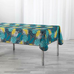 NAPPE 150X240CM IMPRIME BEAUTY JUNGLE KAKI