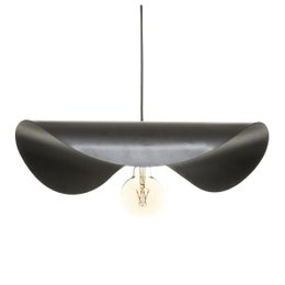 SUSPENSION METAL PILAR NOIR L.52CM