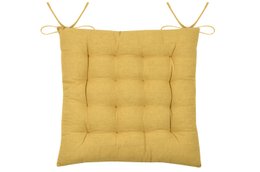 WILLOW GALETTE 38X38CM MOUTARDE