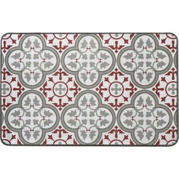 TAPIS IMPRIME 50X80CM POLYESTER PACO ROUGE