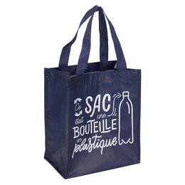 SAC A BOUTEILLES RECYCLE 24X28X16CM