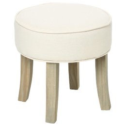 TABOURET LIN BEIGE ADRIEL