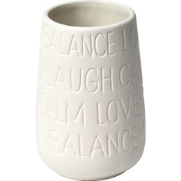 GOBELET GRES RELAX CREME