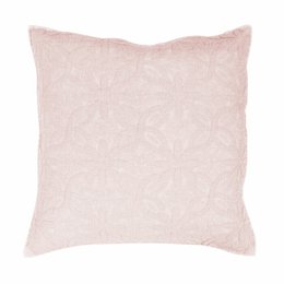 HOUSSE DE COUSSIN 60 X 60 CM FLORETTE ROSE