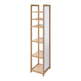 ETAGERE MIROIR MIX BAMBOU