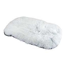 COUSSIN FLOCON REVERSIBLE 87X55X5CM FLUFFY BLANC CHINE