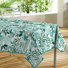 NAPPE RECTANGLE 140X240CM PVC SOUSBOIS BLANC