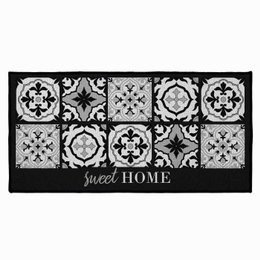 TAPIS DECO RECTANGLE 57X115 CM IMPRIME ALFAMA